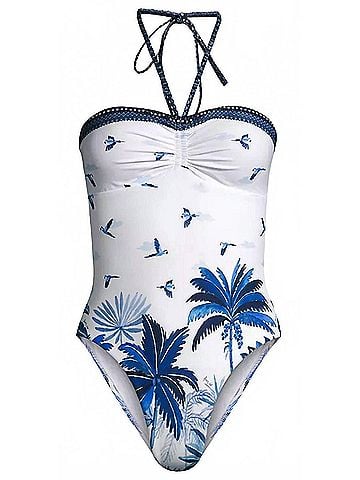 FARM Rio Women's Dream Sky Halter One-Piece Swimsuit (view 1)