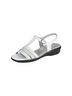 SAS White Women's Capri T-Strap Sandals Size 6 (X-wide) - photo 2