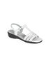 SAS White Women's Capri T-Strap Sandals Size 6 (X-wide) - photo 4