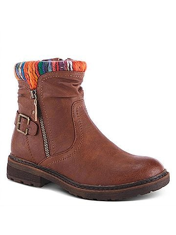 Spring Step Women's Avonni Scrunched Sweater Bootie (view 2)
