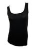 French Kyss Black Solid Tank Top in Black Size S - photo 1