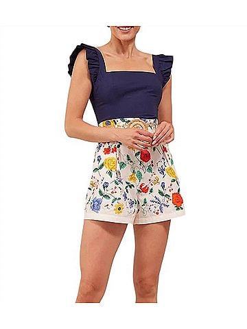 Cara Cara Hyannis Top in Navy (view 2)