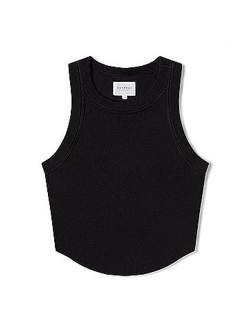 Sundays Annika Tank Top in Black (view 1)