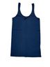 Monrow Blue Women's Classic Layer Tank in Navy Size L - photo 1