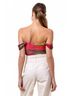 Line & Dot Pink Miley Bustier Top in Pink Multi Size L - photo 5