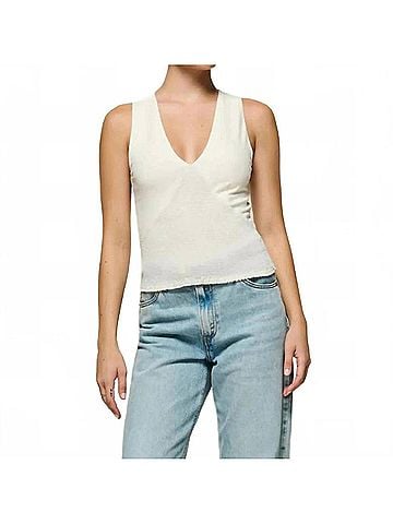 NATION LTD Evalina Tank in Porcelain (view 2)