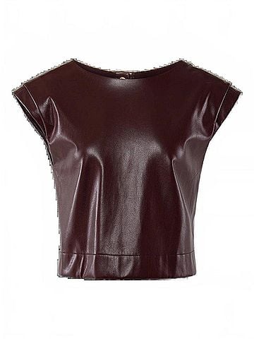 Emily McCarthy Hatti Tank in Bitter Chocolate (view 1)