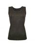 Insight Solid Black Women's Solid Tank in Black Gold Size XS - photo 1