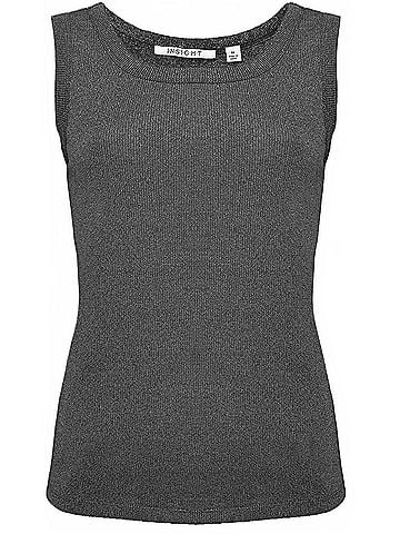 Insight Solid Tank in Pewter (view 1)