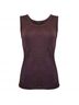 Insight Solid Purple Women's Solid Tank in Aged Wine Size S - photo 1