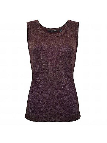Insight Women's Solid Tank in Aged Wine (view 1)