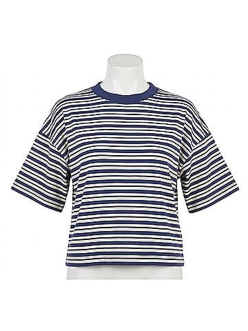 NATION LTD Gio Sweatshirt in Tossed Stripe (view 1)