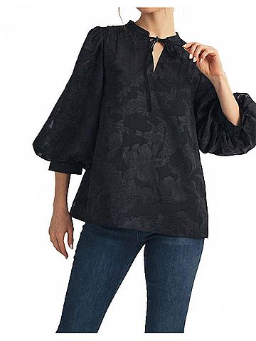 Jodifl Palace Top in Black (view 2)