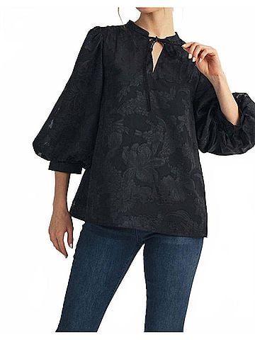 Jodifl Palace Top in Black (view 2)