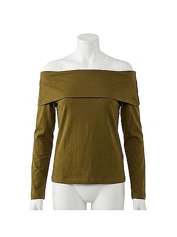 NATION LTD Kate Top in Martini Olive (view 1)