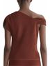 A.L.C. Solid Brown Mona Top in Rust Size M - photo 3