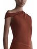 A.L.C. Solid Brown Mona Top in Rust Size M - photo 4