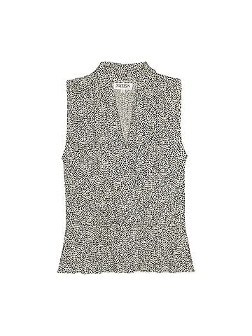 NATION LTD Nina Wrap Front Top in Pebble (view 1)