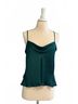 Karina Grimaldi Solid Green Thea Top in Emerald Size XS - photo 1