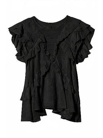 Isabel Marant Nalou Top in Black (view 1)