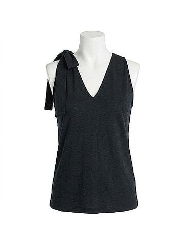 NATION LTD Daniella Tank in Jet Black (view 1)