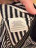 Tory Burch Stripes White Blue Sweatshirt Size L - photo 8