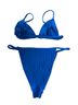 PacSun Blue Two Piece Swimsuit Size L - photo 2