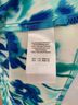 DKNY 100% Polyester 100% Polyester Floral Blue Multi Color Cocktail Dress Size 4 - photo 6