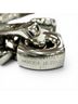 Louis Vuitton 100% Metal Silver Toned LOUIS VUITTON (Louis Vuitton) 2022 Model M00308 Bracelet Chain Monogram Metal Approx. 22cm Silver L Made in Italy Men's One size - photo 6