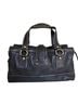 Coach 100% Leather Black Gold Satchel One size - photo 2