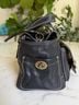 Coach 100% Leather Black Gold Satchel One size - photo 5