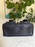 Coach 100% Leather Black Gold Satchel One size - photo 16