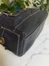 Coach 100% Leather Black Gold Satchel One size - photo 8