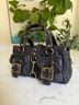 Coach 100% Leather Black Gold Satchel One size - photo 15