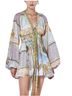 Alexis 100% Polyester 100% Polyester Floral Multi Color Romper Size L - photo 1