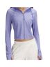 Lululemon Athletica Purple Jacket Size 6 - photo 1