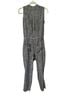 Theory Animal Print Black White Jumpsuit Size 2 - photo 2