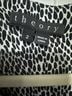 Theory Animal Print Black White Jumpsuit Size 2 - photo 3