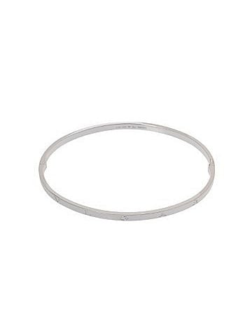 Bvlgari BVLGARI B.ZERO1 Essential Bracelet #XL 360421 Men's/Women's 18K White Gold WG A Rank Used Ginzo (view 1)