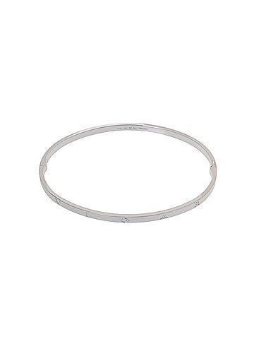 Bvlgari BVLGARI B.ZERO1 Essential Bracelet #XL 360421 Men's/Women's 18K White Gold WG A Rank Used Ginzo (view 2)
