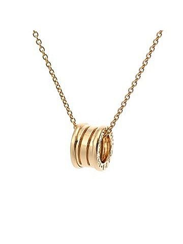 Bvlgari BVLGARI B.ZERO1 Necklace for Women, 18K Yellow Gold (YG), Grade A, Used, Ginzo (view 1)