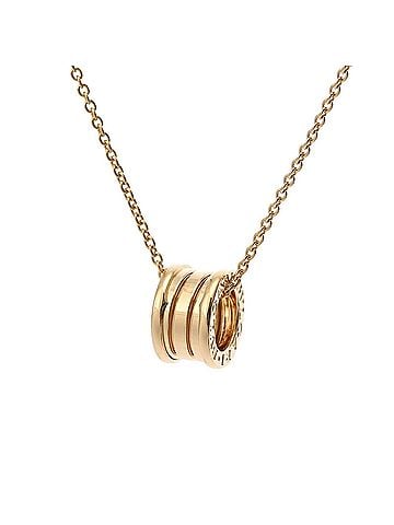 Bvlgari BVLGARI B.ZERO1 Necklace for Women, 18K Yellow Gold (YG), Grade A, Used, Ginzo (view 2)