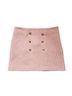 Maje 51% Polyester 26% Acrylic 19% Wool 3% Polyamide 1% Viscose 100% Polyester Tweed Pink Gold Wool Skirt Size L - photo 1