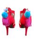 Betsey Johnson Red Heels Size 6 1/2 - photo 2