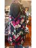 Ralph Lauren 100% Polyester Floral Black Red Green Pink Tan Sleeveless Blouse Size 6 - photo 4
