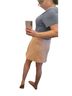 Maje 51% Polyester 26% Acrylic 19% Wool 3% Polyamide 1% Viscose 100% Polyester Tweed Pink Gold Wool Skirt Size L - photo 7