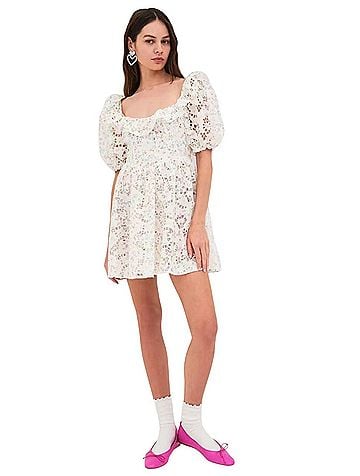 For Love & Lemons For Love & Lemons Magnolia Mini Dress Cocktail Dress (view 1)