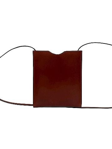 Hermès HERMES Omenitou Leather Mini Shoulder Bag/Pochette/Sacoche, Rouge H, 602-5 (view 1)