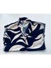 Philosophy 100% Polyester Floral Multi Color Short Sleeve Button-Down Shirt Size XS - photo 4