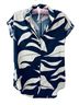 Philosophy 100% Polyester Floral Multi Color Short Sleeve Button-Down Shirt Size XS - photo 1